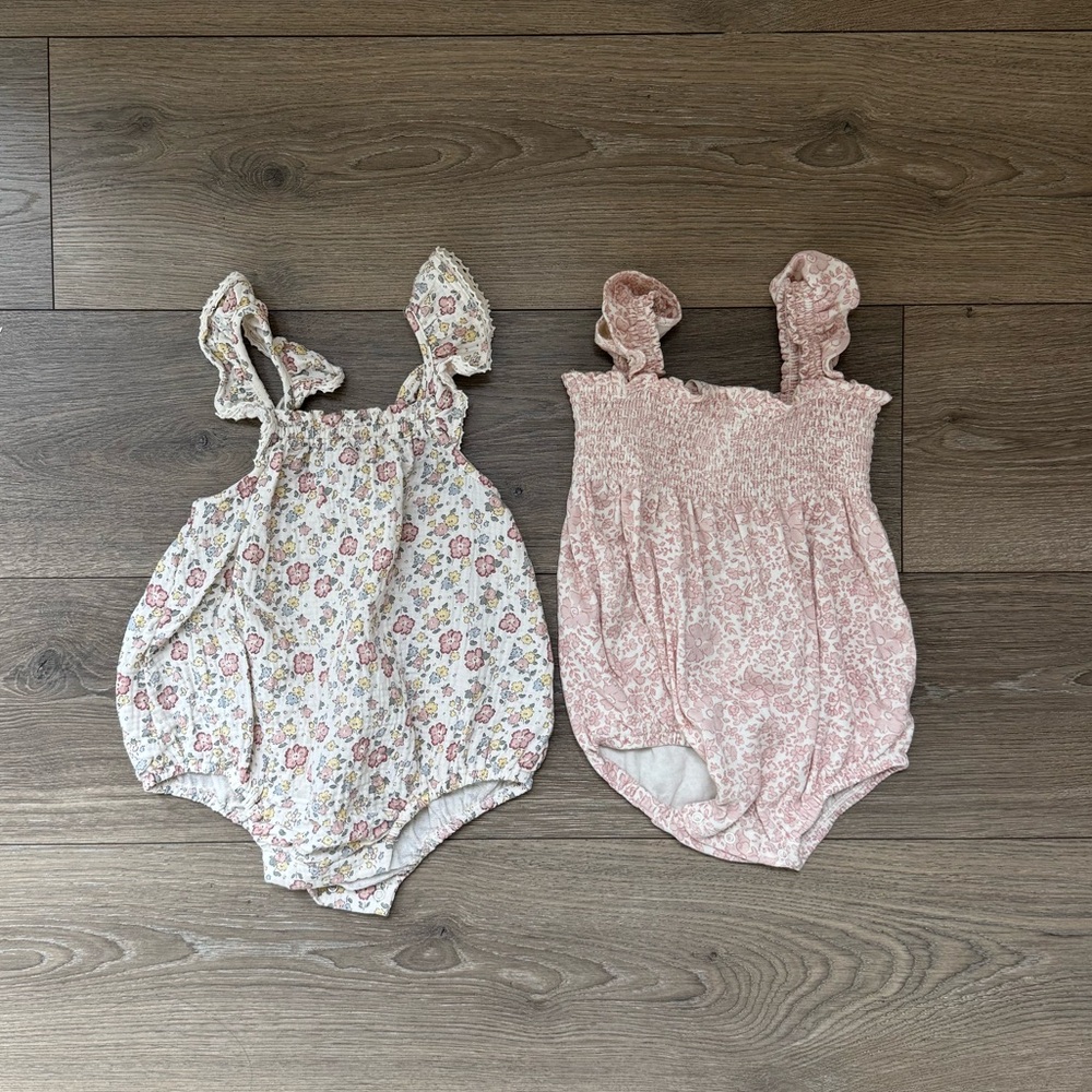 Quincy Mae Baby Rompers